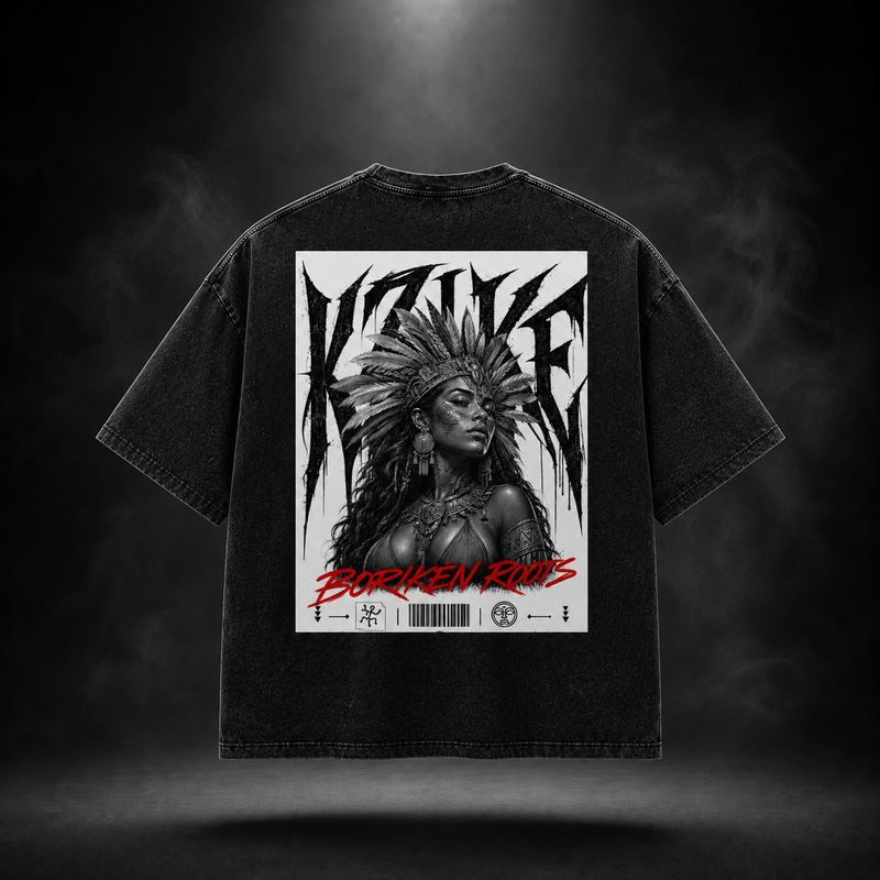 YUIZA WASHED TEE -DROP 001
