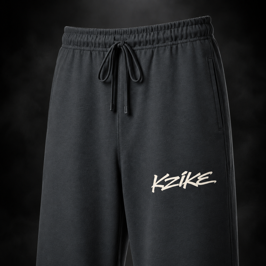 KZIKE CORE SWEATPANTS - DARK GRAY