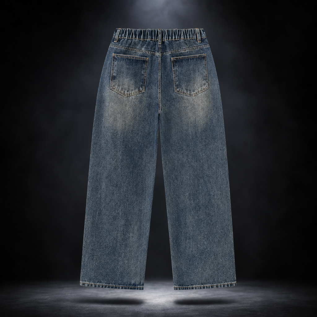 KZIKE MENS VINTAGE WAS JEANS
