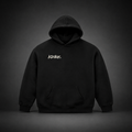 KZIKE CORE OVERSIZED FLEECE HOODIE - BLACK