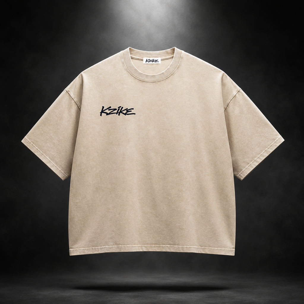 KZIKE CORE TEE - BEIGE