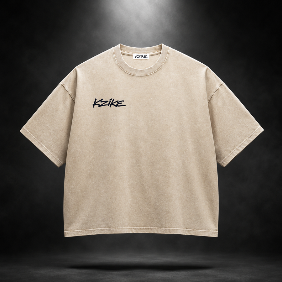 KZIKE CORE TEE - BEIGE