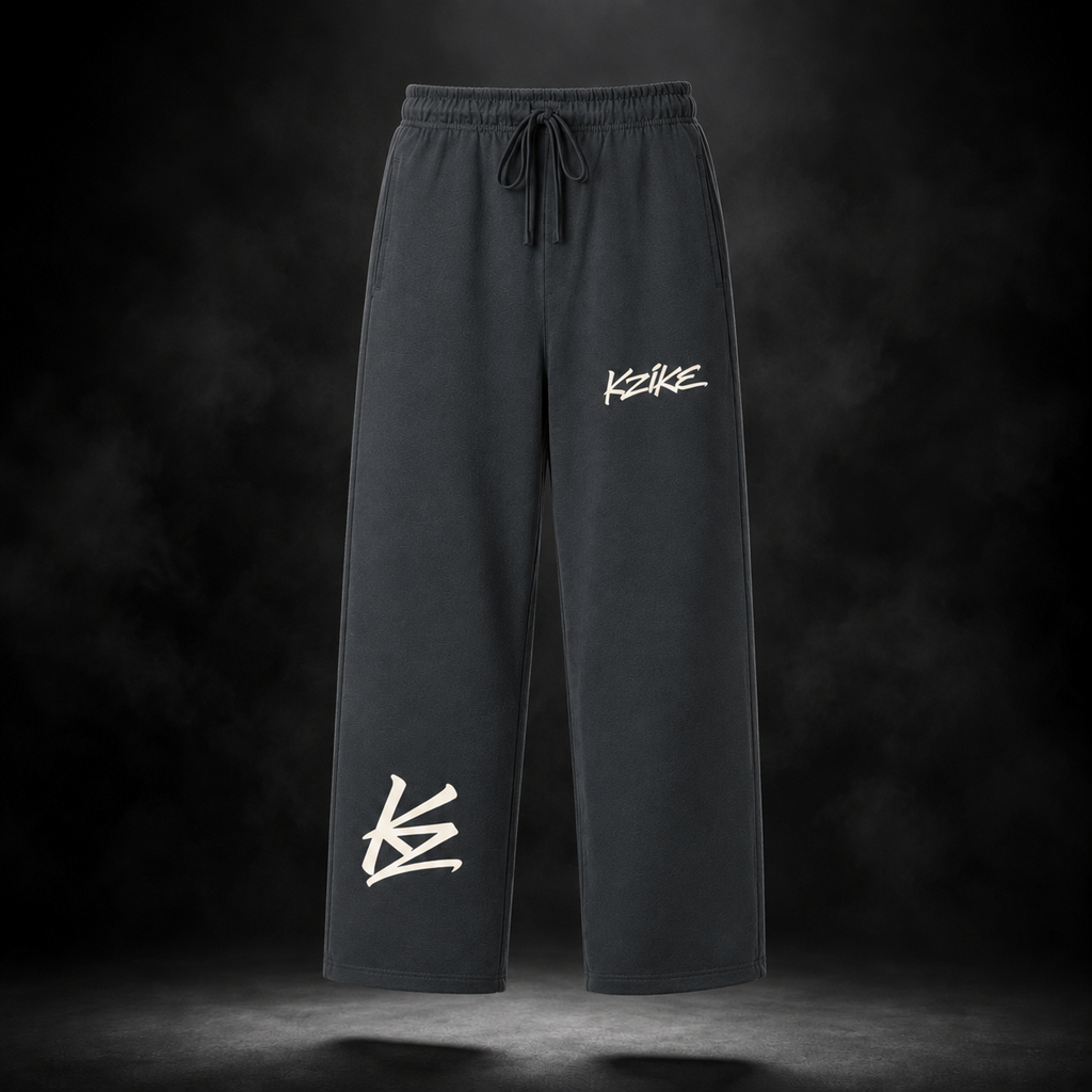 KZIKE CORE SWEATPANTS - DARK GRAY
