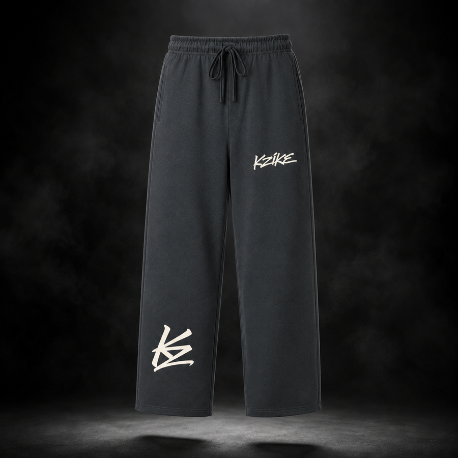 KZIKE CORE SWEATPANTS - DARK GRAY