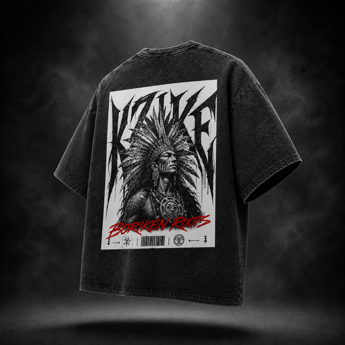 THE BRAVE Washed Tee — DROP 001